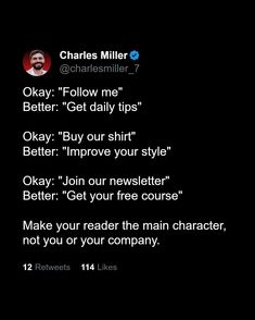 an image of the twitter account for charles miller