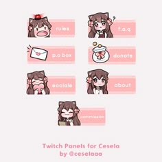 Stream Ideas, Twitch Panels, Twitch Overlay, Twitch Channel