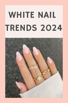 Brighter Days, Seasonal Nails, Spring Nail, Nail Designs Spring, Blooming Flowers, Nail Trends, White Nails, Spring Nails