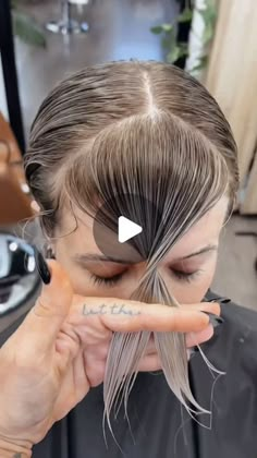 38K likes, 315 comments - arcscissors on November 11, 2023: "🖤 BANGS WITH A TWIST: Watch @rachelwstylist create the perfect, customized fringe for her client...  Keep reading to see what @rachelwstylist has to say about creating this look! ⬇️   ARTIST: @arcscissors Artistic Team Member @rachelwstylist  SCISSOR: @arcscissors The Curve 6" & 30/2 Reversible Blender   Rachel explains: "I started on wet hair since it had been over 8 months, so I had length to play with! Typically if this was just a Trim Bangs, Bangs Fringe, Curly Hair Drawing, Easy Hair Cuts, 50k Views, How To Cut Bangs, Fringe Bangs, Curly Hair Updo, Curly Hair Styles Easy