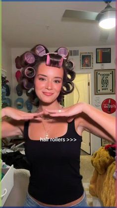 Heatless Curls, Hair Rollers, Hair