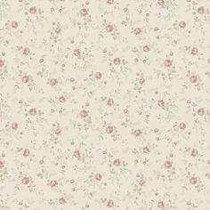 an old fashioned wallpaper with pink flowers on it