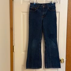 100% Cotton Never Worn In Excellent Pre Owned Condition 13.5 Inches Waist Laying Flat Inseam 26.5 Inches From A Smoke Free Home Lei Jeans, Kids Bottoms, Lei, Color Blue, Fast Delivery, Full Service, Blue, Color