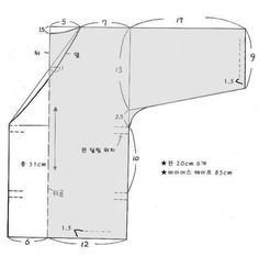 an image of a paper bag with measurements