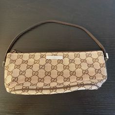 Vintage Gucci Pochette. Authentic In Good Condition So Stains Just Regular Wear! Gucci Boat Pochette, Gucci Small Bag, Gucci Pochette, Gucci Mini Bag, Gucci Pouch, Gucci Gg Marmont Matelasse, Gucci Mini, Gucci Purse, Bags Gucci