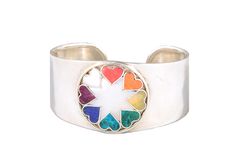 Pure Art Cuff – Pure Art Boutique Silver Logo, Mother Of Pearl, Peru