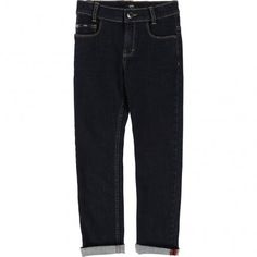 HUGO BOSS - NAVY JEANS (4-16) | Zero 20 Kids Baby Pants, Navy Jeans