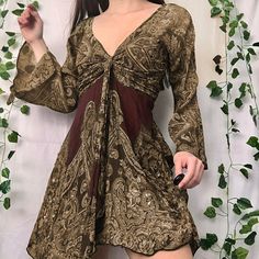 Brand Name: heyoungirlSilhouette: SheathOrigin: CN(Origin)Season: SummerNeckline: V-NeckSleeve Style: Spaghetti StrapDecoration: LaceStyle: StreetwearDresses Length: Above Knee, MiniMaterial: PolyesterAge: Ages 18-35 Years OldProfile Type: HModel Number: yyD4199V0GClosure Type: PulloverSleeve Length(cm): SleevelessType: StrapsRelease Date: Summer 2021Fabric Type: ViscoseGender: WOMENMaterial Composition: Synthetic FiberWaistline: empirePattern Type: PatchworkFeature: Embroidery Vintage Print Dress, Golden Snake, Grunge Dress 90s, Estilo Hippy, Mode Hippie, Women Lace Dress, Estilo Hippie, Print Embroidery, Dresses Aesthetic