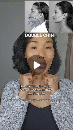 Trinh Georg on Instagram: "Did you know? One of the main causes of a double chin is tension in the neck! Regularly stretching and massaging can help release this tension and create a more defined jawline. Here are my favorite exercises for a slimmer neck and reducing a double chin. Give it a try and let me know how you feel 😊❤️" Releasing Neck Tension, Fix Double Chin, Lymph Drainage Double Chin, How To Get Rid Of Double Chin, Neck Tightening Exercises, Face Massage For Slimmer Face, Face Yoga Exercises Double Chin, Double Chin Contour, Slim Neck Exercises