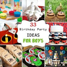 birthday party ideas for boys that are easy to make