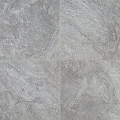 an image of grey marble tile that looks like it is being used for flooring