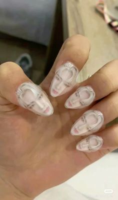 K Pop Nails, Idol Nails, Sunny Disposition, Dresses Linen, Asian Nails, Red Polish, Coastal Vibes, Classy Acrylic Nails, Pretty Gel Nails