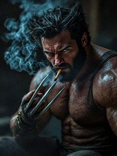 Logan Wolverine Art, Wolverine Pictures, Wolverine Tattoo, Bucky Barnes Fanart, Comic Wallpaper, Old Warrior, Cheetah Cubs