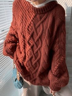 ⚡️Buy Oversized Cable Knit Sweater Beige ONE SIZE under $35.00 in Sweaters Online. Style: Casual, Street Color: Beige Fabric Content: Viscose, Polyester, Spandex Fit Type: Loose fit Neckline: Crew Neck Sleeve Length: Long Sleeve. ✓2022 NEW YEAR SALE | $10 OFF OVER $75 CODE: NY1 I $25 OFF OVER $125 CODE: NY2 | $35 OFF OVER $215 CODE: NY3✓Free Shipping on all orders over $69 USD.. Check reviews and order Oversized Cable Knit Sweater today. Winter Clothes Women Casual, Plaid Winter Jacket, Oversized Cable Knit Sweater, Plaid Jacket Women, Black Crop Tee, Ladies Short Jackets, Beige Pullover, Oversized Sweater Women, Pull Oversize