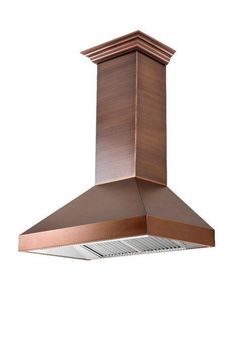 zline-copper-wall-mounted-range-hood-8667c-side-under- Recirculating Range Hood, Wall Range Hood, Copper Hood, Hood Ideas, Copper Range Hood, Stainless Steel Hood, Wall Mount Range Hood, Kitchen Installation, Kitchen Hoods