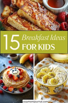 breakfast ideas for kids that are easy to make