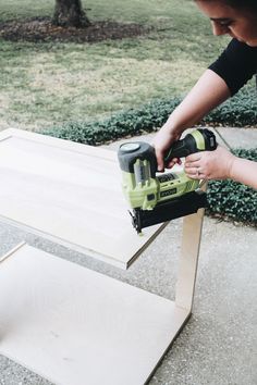 How to Hide Your Utility Sink: Faux Cabinet Tutorial - Within the Grove How To Build A Desk, Indoor Planter Box, Tall Planter Boxes, Huge Planters, Diy Bureau, Large Planter Boxes, Diy Standing Desk, Elizabeth House