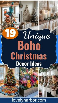 unique boho christmas decor ideas that are easy to make and fun for the whole family