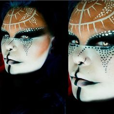 Theater makeup special effects makeup Makeup Special Effects, Theater Makeup, Halloweenský Makeup, Drag Make-up, Effects Makeup, Special Makeup, Scary Makeup