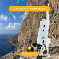 Greek postcard and travel guide for Amorgos island, Greece Greek Summer, The Big Blue, Summer Destinations, Greek Island, Big Blue, The Endless, Blue Water, Blue Sea, Breathtaking Views