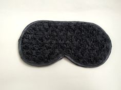 Cute black 3d flower sleeping mask! Pamper yourself with a wonderful night's sleep.  Sleep masks are one of the best all natural ways to get full, deep sleep. Even the light from your clock can disturb your sleep. Using a sleep mask eliminates all light sources and lets your body know it is time for sleep. How relaxing is this to have waiting for you at the end of a long day? Perfect gift for everyone and the exterior is a beautiful colorful fabric to complement your night clothes. It will become your indispensable attribute to travel by train, plane, bus, as well as for those who are engaged in yoga, it is useful during meditation. The front side from the exterior is a beautiful flower fabric to complement your night clothes. The back side from the black satin. Mask is padded with a layer Mask Cute, Flowers Cute, Sleep Masks, Eye Cover, Sleep Wear, Cute Eyes, Pajama Party, 3d Flowers, Black Felt