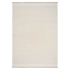 a white rug on a white background