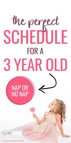 Three Year Old Homeschool Schedule, Toddler Daily Routine, Perfect Schedule, Potty Training Schedule, Daycare Schedule