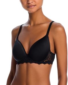 Simone Perele adds a feeling of luxury to your everyday lingerie look, starting with this underwire bra. Simone Perele, Lace Underwire, Underwire Bra, Bra Women, Buy Online, Lingerie, Bra, Lace, Black