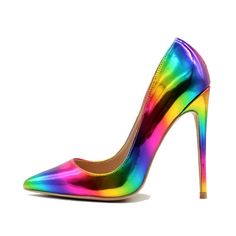 High Heel Shoes Stilettos, Handmade Shoes Women, High Heel Dress Shoes, Extreme High Heels, High Heel Dress, Womens Stilettos, Beige Shoes, Womens Shoes High Heels, Colorful Rainbow