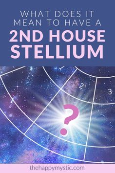 the question is what does it mean to have a 2nd house stellarm? and how do they get there?