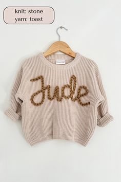 This listing is for a PLAIN 'Personalised Name Jumper'.  Alternate designs such as scattered flowers, butterflies etc. are available as different listings!  If you wish to add on a flower or sun IN the name, this is a separate item to add to your cart. Please find the item 'add on design'. https://www.etsy.com/au/listing/1785910084/ 🤍 If you live in Adelaide, Australia and wish to pick up your item for free, message me for a discount code! 🤍 🌼 How to order: 1. Choose jumper colour and size (c Name Sweater Baby, Personalised Jumpers, Jumper Ideas, Scattered Flowers, Kids Jumpers, Adelaide Australia, Baby Shower Presents, Kids Birthday Gifts, Embroidered Sweater