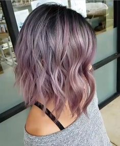 Grey/Pink Super Hair, Hair Color Pink, Fun Hair, Ombre Hair Color, Hair Shades, Pastel Hair