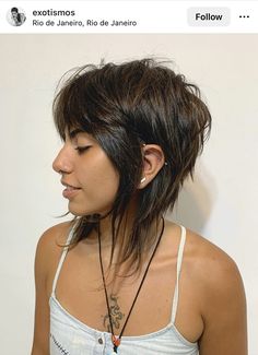 Punky Hair, Short Hair Color Ideas, Rocker Hair, Short Shaggy Haircuts, Short Shag Haircuts, Edgy Haircuts, Messy Short Hair, Hair Techniques, Long Layered Haircuts