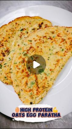 High Protein Oats, Egg Paratha, Protein Oats, Perfect Healthy Breakfast, Finger Henna, Oatmeal Recipes, High Protein Recipes, Meal Plans, Intermittent Fasting