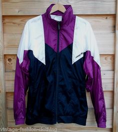 ADIDAS Shellsuit Tracksuit top 80s 90s vintage Jacket Shiny Nylon Vintage Clothing Store, 90s Jacket, Vintage Clothing Stores, Adidas Outfit, Adidas Shorts, Get What You Want, Dope Outfits