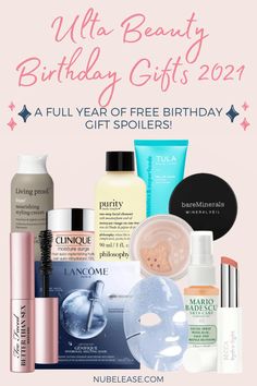 ulta august birthday gift 2021 Free Birthday Gifts, Tula Skincare, Ysl Beauty, Diy Beauty Recipes, Month Gifts, The Program, Makeup Swatches, Styling Cream, Beauty Recipe