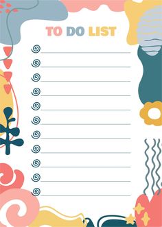 a to do list is shown with an image of the ocean and sea creatures on it