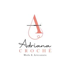 the logo for an italian restaurant called adriana crocche, which is located in