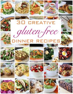 30 creative gluten free dinner recipes