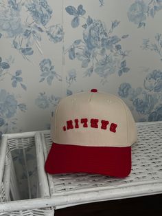 The RA Darlin' Trucker is a modern take on the classic trucker hat. Designed after Rylee's iconic red darlin tattoo and the popular upside down Dallas hat worn by Post Malone, this hat is sure to turn heads. The high-quality puff embroidery adds a special touch, ensuring durability for a lifetime of wear. Perfect for those looking for a unique and stylish accessory. Darlin Tattoo, Dallas Hat, Puff Embroidery, Short Dress White, Post Malone, Bar Bracelets, Upside Down, Stylish Accessories, Vintage Signs