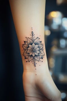 Beautify Your Wrist With 13 Mandala Tattoo Ideas