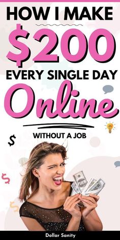 How I Make $200 Every Single Day Online ✅(Follow This Link)✅ Make 100 A Day, Best Online Jobs, Work From Home Business, High Paying Jobs, Earn Extra Cash, Earn Extra Income, Social Media Jobs, Looking For People