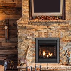 Empire Vail 24 Premium Vent-Free Gas Fireplace With Brick Surround Ventless Gas Fireplace, Hearth Pads, Unique Fireplace, Vent Free Gas Fireplace, Natural Gas Fireplace, Natural Gas Fire Pit, Modern Flames, Gas Fireplace Insert, Free Gas