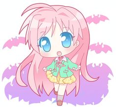 Gif Kawaii, Chibi Girl, Chibi Characters, Kawaii Chibi, Cute Chibi