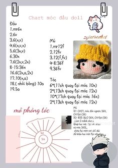 the instructions for crocheted hats are shown in this page, which shows how to make