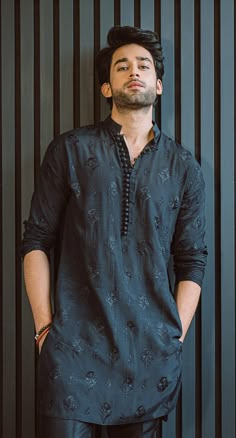 Kurta Designs Men's, Indian Wedding Suits Men, Mens Traditional Wear, Indian Wedding Clothes For Men, Bilal Abbas, Boys Kurta Design, Design Kurta, Wedding Kurta For Men, Groom Dress Men