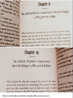 an open book with two pages showing the same page as it appears to be in different languages