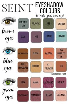 Eyeshadow Green Eyes, Eyeshadow Brown Eyes, Green Eyes Pop, Eyeshadow For Green Eyes, Blue Eyes Pop, Cute Eyeshadow Looks, Eyeshadow For Blue Eyes, Blue Green Eyes