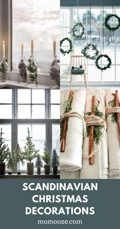 Scandinavian Christmas Hygge Decor Christmas, Modern Scandinavian Christmas Decor, Nature Inspired Christmas Tree Diy Ornaments, Scandi Christmas Decor Ideas, Norwegian Christmas Decor, Diy Nordic Christmas Decorations, Simplistic Christmas Decor, Scandinavian Christmas Aesthetic, Swedish Christmas Aesthetic