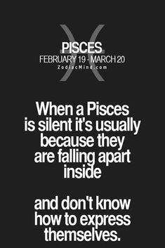 a black and white photo with the words piscs as pieces when it comes to your career, your flexible nature is an asset but can also be your biggest downfall